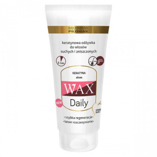 Wax Pilomax Henna Daily, odżywka keratynowa do włosów suchych i zniszczonych, 200ml