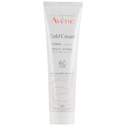 Avene Cold Cream, krem do twarzy i ciała, skóra wrażliwa i bardzo sucha, 100 ml