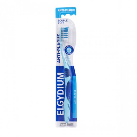 Elgydium, szczoteczka do zębów, Anti-Plaque Soft, 1 sztuka