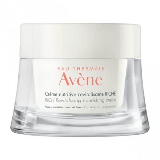 Avene LesEssentiels, odżywczy krem rewitalizujący o bogatej konsystencji, skóra wrażliwa i bardzo sucha, 50 ml