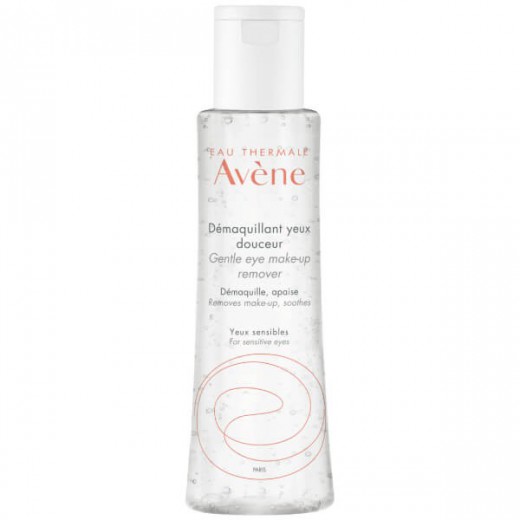 Avene, delikatny żel do demakijażu oczu dla osób o wrażliwych oczach i noszących szkła kontaktowe, 125 ml