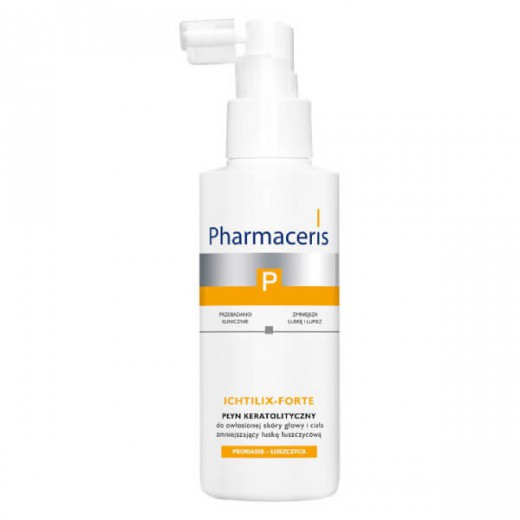 Pharmaceris P Ichtilix Forte, płyn keratolityczny, do owłosionej skóry głowy i ciała, 125 ml
