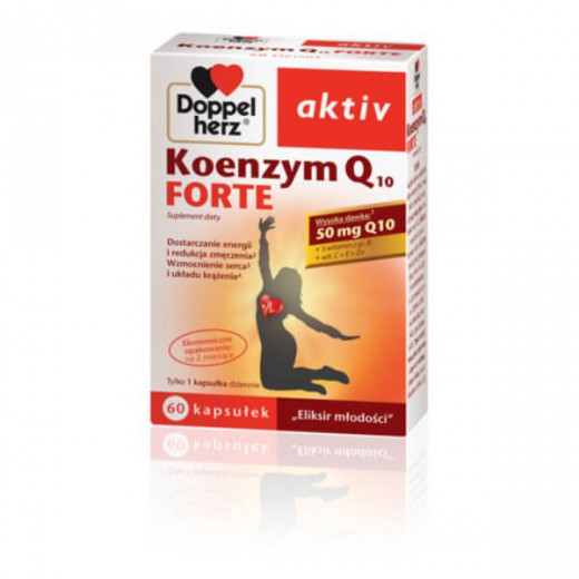 Doppelherz aktiv Koenzym Q10 Forte, 60 kapsułek
