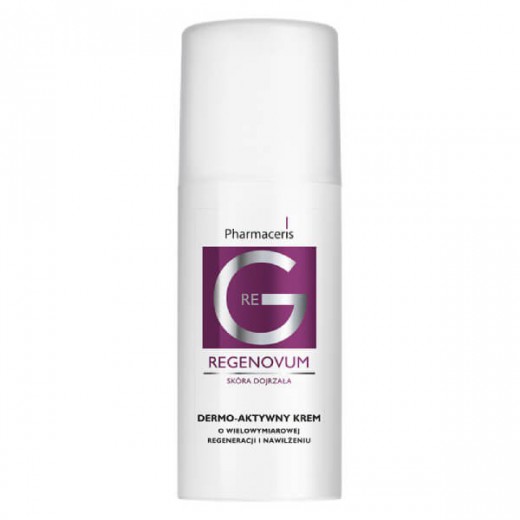 Pharmaceris G Regenovum, dermo-aktywny krem do twarzy o wielowymiarowej regeneracji i nawilżeniu, 50 ml