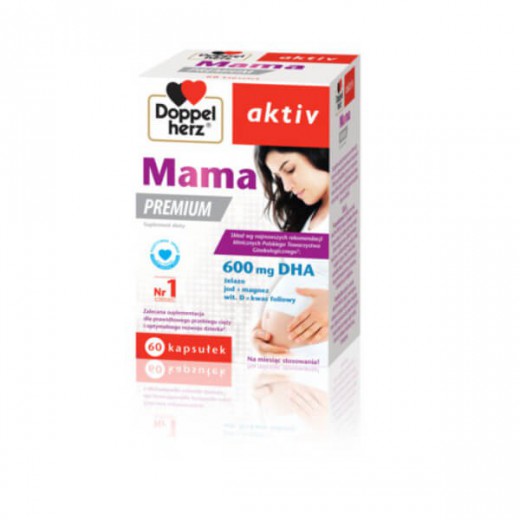 Doppelherz Aktiv Mama Premium, 60 kapsułek