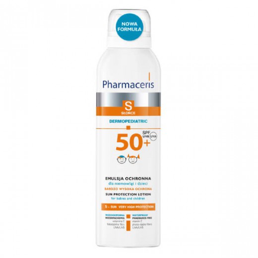 Pharmaceris S, emulsja ochronna dla niemowląt i dzieci, SPF50+, 150 ml
