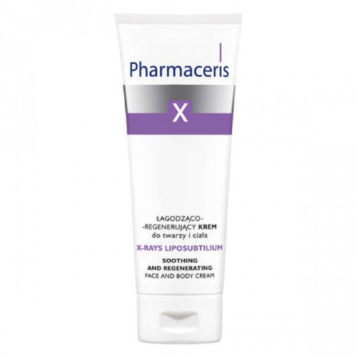 Pharmaceris X X-Rays Liposubtilium, łagodząco-regenerujący krem do twarzy i ciała, 75 ml