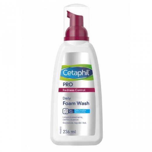 Cetaphil Pro Redness Control, pianka do mycia twarzy, skóra wrażliwa, 236 ml