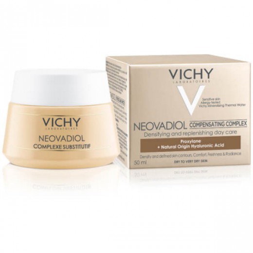 Vichy Neovadiol Kompleks Uzupełniający, krem odbudowujący do skóry suchej dla kobiet w trakcie menopauzy, na dzień, 50 ml