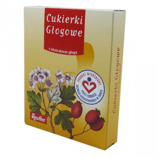 Reutter, cukierki głogowe, 50 g