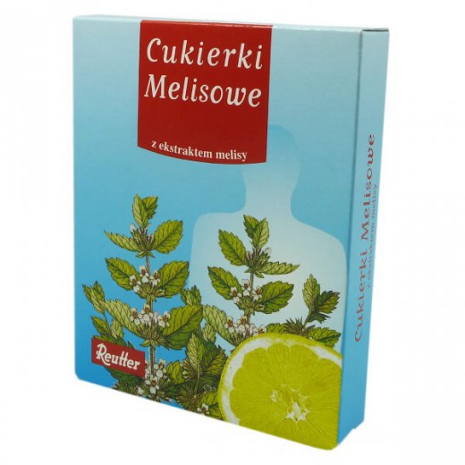 Reutter, cukierki melisowe, 50 g