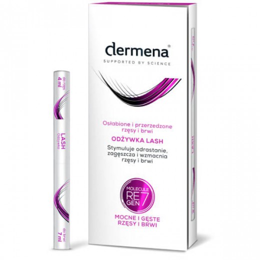 Dermena Lash, odżywka do rzęs i brwi, 11 ml