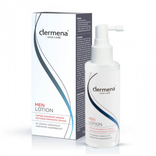 Dermena Men, lotion hamujący wypadanie i stymulujący odrastanie włosów, 150 ml