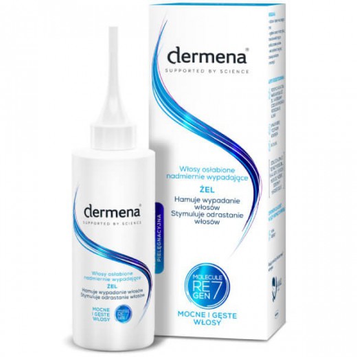 Dermena Hair Care, żel hamujący wypadanie włosów, 150 ml