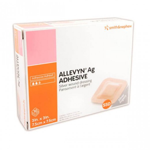 Opatrunek Allevyn Ag Adhesive 7,5x7,5cm 1szt.