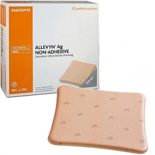 Opatrunek Allevyn Ag Non-Adhesive 10x10cm 1szt.