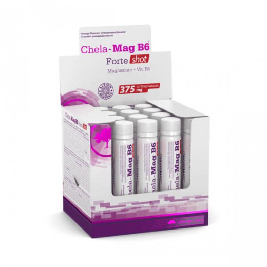 Olimp Chela-Mag B6 Forte Shot, smak pomarańczowy 25 ml