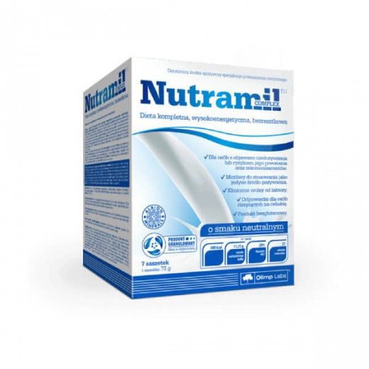 Olimp Nutramil Complex preparat odżywczy, smak neutralny 72gx7 saszetek
