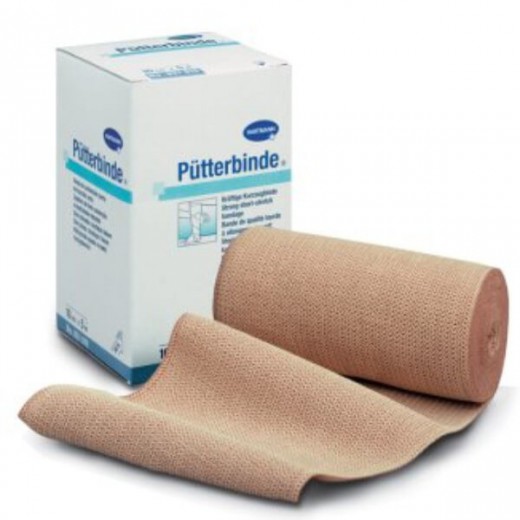 Putterbinde, opaska elastyczna, 10 cm x 5 m, 1 sztuka