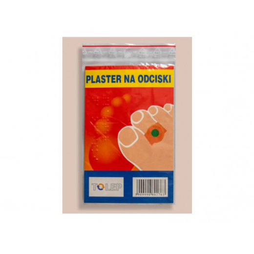 Plaster na odciski 400 mg/ g, plaster leczniczy, 4 sztuki