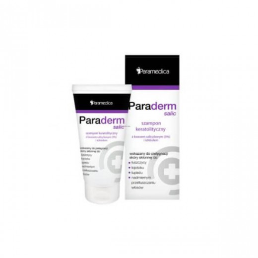Paraderm Salic, szampon keratolityczny z kwasem salicylowym i ichtiolem, 150 g