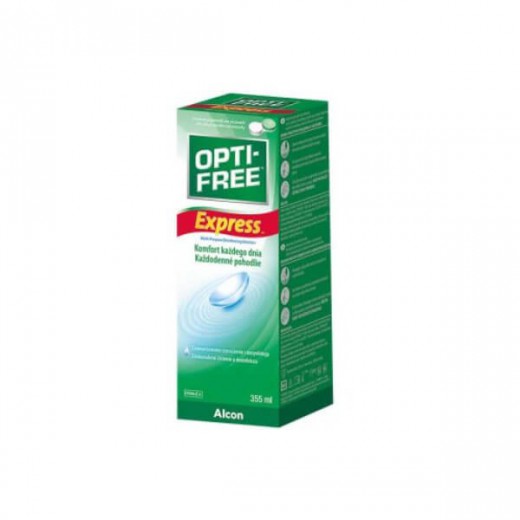 Opti-Free Express, wielofunkcyjny dezynfekcyjny płyn do soczewek 355ml