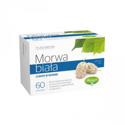 Morwa Biała, Tylko Natura, 60 kapsułek