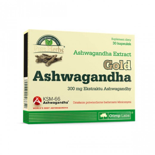 Olimp Ashwagandha Gold 300mg 30 kapsułek