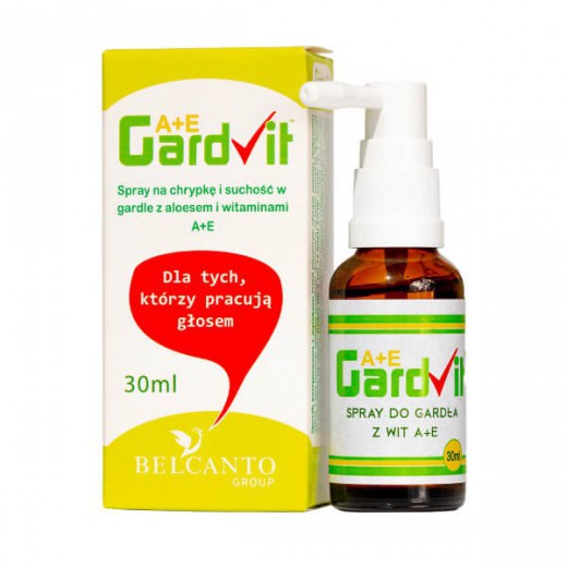 Gardvit A+E, spray na chrypkę i suchość w gardle, 30 ml
