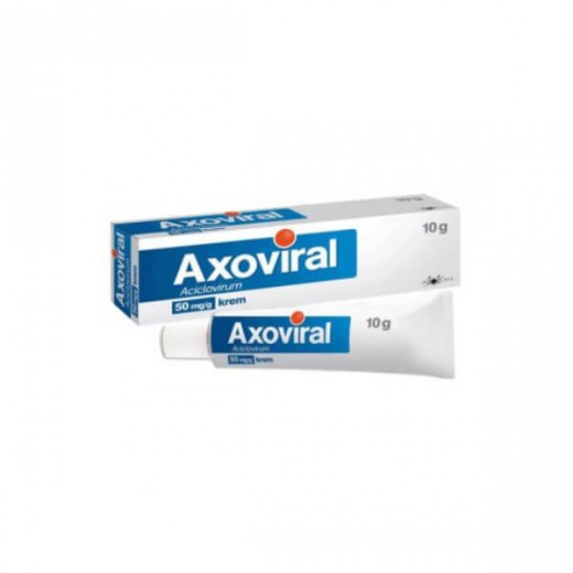 Axoviral 50 mg/ g, krem, 10 g