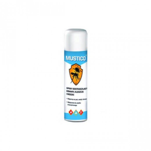 Mustico spray odstraszający komary kleszcze i meszki 100ml