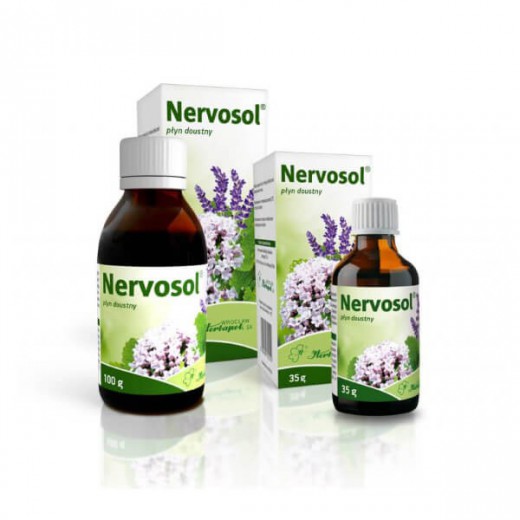 Nervosol Herbapol płyn, 100g