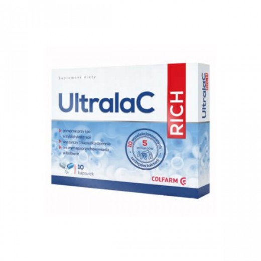 UltralaC Rich 10 kapsułek
