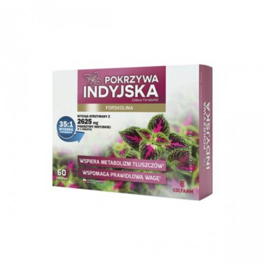 Pokrzywa Indyjska, 60 tabletek