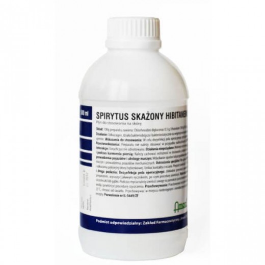 Spirytus skażony hibitanem, Amara, 0,5% 1000 ml