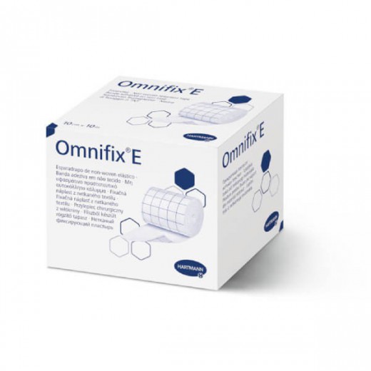 Omnifix E, przylepiec do mocowania opatrunków, 10 cm x 10 m, 1 sztuka