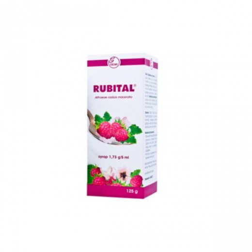 Rubital 1,73g syrop 125g