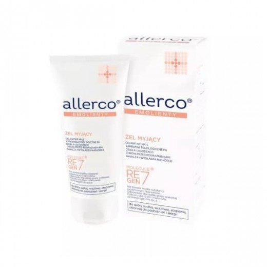 Allerco, żel myjący do skóry skłonnej do podrażnień i alergii, 200 ml