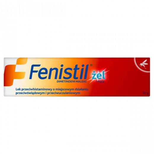Fenistil, 1 mg/g, żel, 30 g (import równoległy Inpharm)