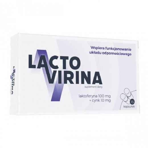 Lactovirina, 15 kapsułek