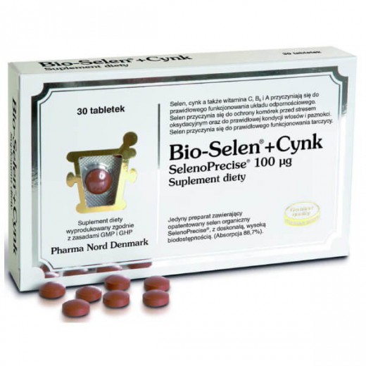 Pharma Nord Bio-Selen + Cynk, 60 tabletek