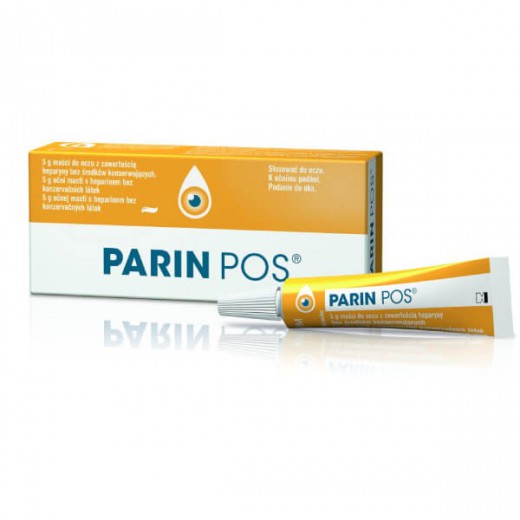 Parin-Pos, maść do oczu, 5 g