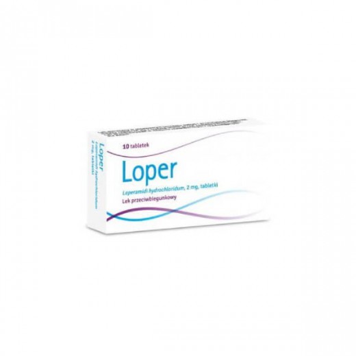 Loper 2mg, 10 tabletek