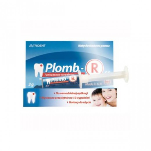 Plomb-R, tymczasowe wypełnienie zęba, 3 g