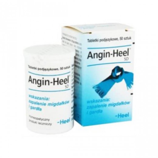 Heel Angin-Heel SD, 50 tabletek podjęzykowych