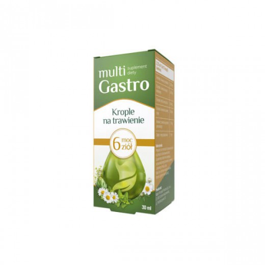 Multigastro, krople na trawienie, 30 ml