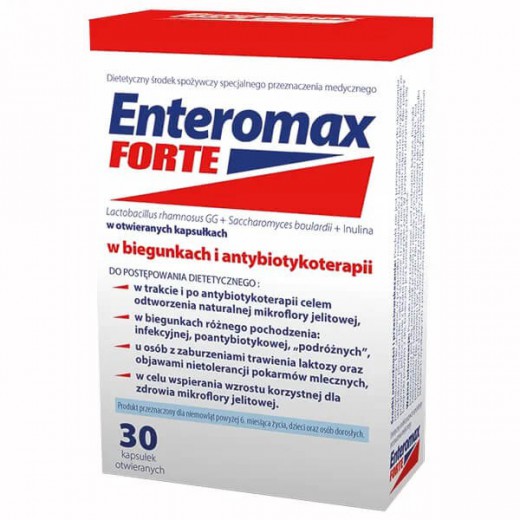 Pharmasis Enteromax Forte, 30 kapsułek otwieranych