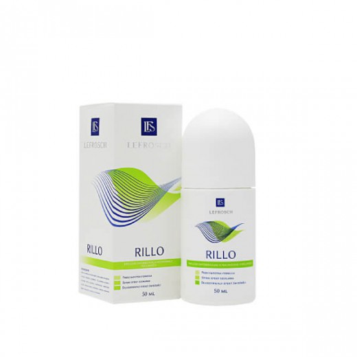 Lefrosch Rillo, antyperspirant roll-on, 50 ml