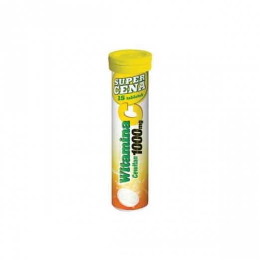 Witamina C 1000mg Cewitan 15 tabletek