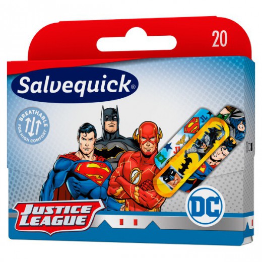 Plastry Salvequick, Justice League, 20 sztuk
